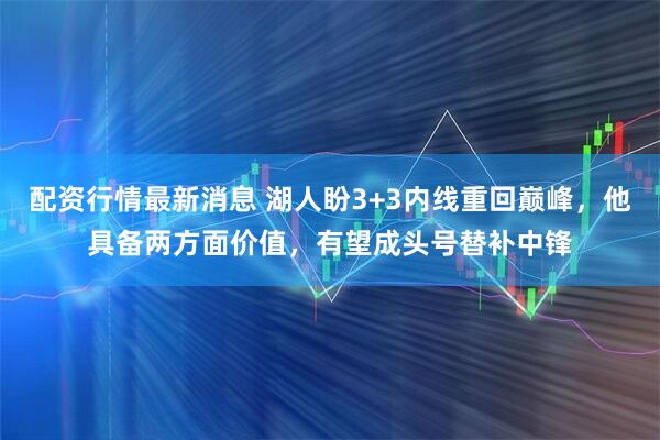 配资行情最新消息 湖人盼3+3内线重回巅峰，他具备两方面价值，有望成头号替补中锋